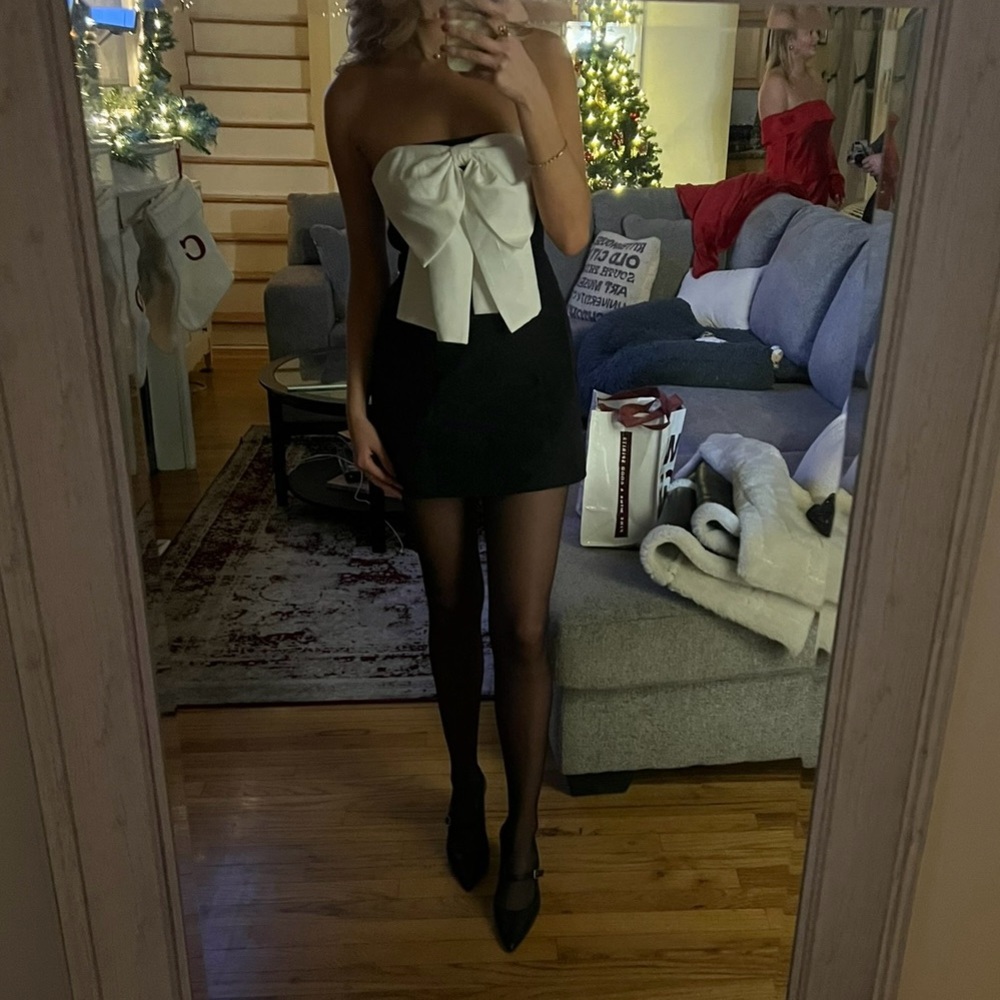 Urban Outfitters Strapless Bow Dress